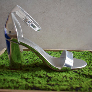 Worthington Buckle Open Toe Block Heel